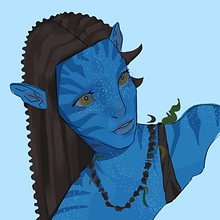 Avatar. Digital Illustration project by Lucía Aranda - 01.13.2026