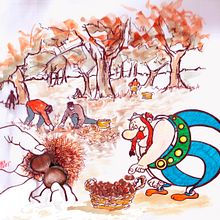 TRADICIONES. Un proyecto de Ilustración tradicional, Dibujo, Dibujo a lápiz y Pintura a la acuarela de LUISA VILLALBA - 13.01.2026