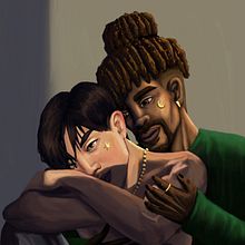 Starboy & His Moon. Digital Illustration project by Zyaire Brantley - 01.14.2026