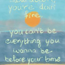 Sebuah kutipan dari lagu 'Vienna' karya Billy Joel. . Huruf, Huruf Digital, Huruf Tangan, Ilustrasi Digital, Desain Grafis, Gambar Digital, Desain Digital, Lukisan Digital, Menggambar, Desain Tipografi, Dan Tipografi proyek oleh Famke - 01.14.2026