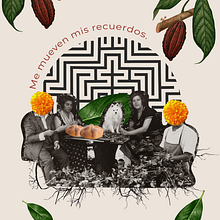 Cartel Publicitario Chocolatería "El Molinillo". Graphic Design, Collage, and Advertising project by Diana Osorno - 01.15.2026