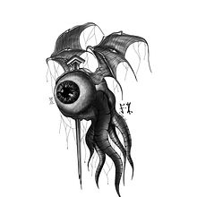 Ojo Demoniaco . Un projet de Dessin numérique, Illustration numérique, Dessin, Illustration traditionnelle , et Conception de tatouage de Jesús Fernando Zamora Haro - 15.01.2026