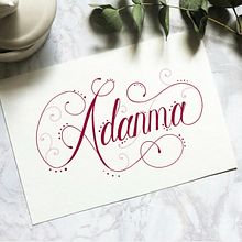 Bună ziua, numele meu este - Adanma . Ilustrație digitală de adizmiz - 01.15.2026