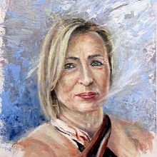 Retrato de Carmen. Un proyecto de Bellas Artes, Ilustración tradicional, Pintura al óleo y Pintura de Francisco Alcalá Chacón - 15.01.2026