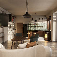 Proyecto NAVE. Un projet de Design d'intérieur, Architecture d'intérieur, Décoration d'intérieur , et Design d'espace de lroluciamarzo - 19.01.2026