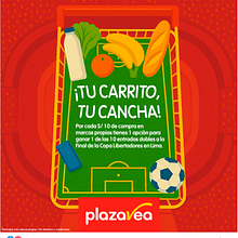 Plaza Vea - "Tu Carrito, Tu Cancha" (Campaña de Simulación) Ein Projekt aus dem Bereich Cop, writing, Kreativität, Marketing, Werbung und Content Writing von Abraham Mardini - 19.01.2026