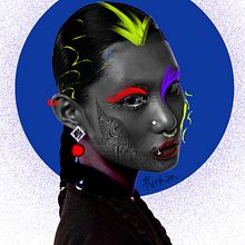 Creative Portrait Project. Projekt z dziedziny  Kolaż,  Kompoz, cja w fotografii, Postprodukcja fotograficzna i Fotomontaż użytkownika Furkan Atakan Köprülü - 20.01.2026