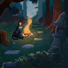 Universos fantásticos: Compañía. Een project van Kleurentheorie, Digitale illustratie,  Tekening, Traditionele illustratie y Aquarelschilderen van Kariannys Monaza - 21.01.2026