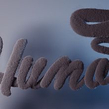 Humo. Lettering, 3D Modeling, Digital Lettering, and 3D Lettering project by Milagro Farfán - 01.21.2026