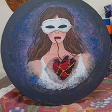 CARAS VEMOS, CORAZONES NO SABEMOS. Un proyecto de Bordado, Pintura, Artesanía, Diseño, Creatividad y Bocetado de Marianella Morales - 25.01.2026