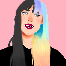 Estudio de retrato y color Ein Projekt aus dem Bereich Digitale Illustration, Porträtzeichnung und Digitale Malerei von Aaron Arnan - 25.01.2026