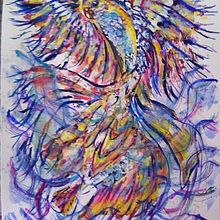 My Fantastical Parrot Flying Fish  . % Helen Duley tarafından hazırlanan Karakter Tasarımı, Çocuk İllüstras, onu, Güzel sanatlar, Guaj Bo, ama, Geleneksel illüstras, on, Tablo, Ve Resimli kitap projesi - 01.26.2026