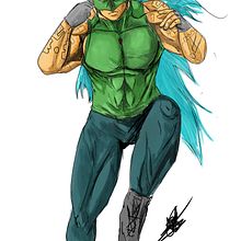 Personaje Heroe. Comic, Pencil Drawing, Character Design, Traditional illustration, and Figure Drawing project by Abraham Emmanuel Orozco Dueñas - 01.27.2026