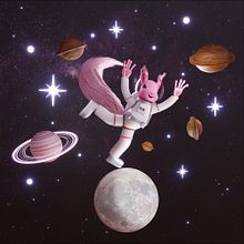 Eichi’s Galactic Journey – 3D Charakterdesign . 3D, desain Karakter 3D, desain 3D, pemodelan 3D, Dan Desain Karakter proyek oleh Angela Schuchart - 01.27.2026