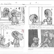 Un adiós . Un proyecto de Ilustración animada, Animación, Animación de personajes, Ilustración digital, Dibujo, Dibujo anatómico, Ilustración tradicional, Motion Graphics, Stor y board de clau93avila2 - 28.01.2026