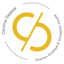 Um aus den eigenen Initialen ein typografisches Monogramm zu erstellen Ein Projekt aus dem Bereich Kunstleitung, Br, ing und Identität, Grafikdesign und Markenstrategie von Caroline Dejasse - 28.01.2026