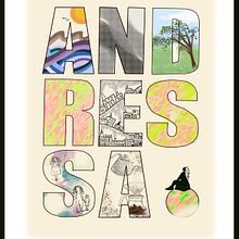 MI NOMBRE ES ÚNICO. Un proyecto de Ilustración digital y Diseño gráfico de Andressa Brito - 30.01.2026