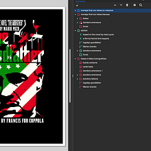 Cartel "El Padrino. Un proyecto de Diseño gráfico, Dibujo, Ilustración digital, Diseño, Br, ing e Identidad y Diseño de personajes de borjapinilla - 30.01.2026