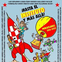 ¡¡Hasta el Instituto y más allá!! . Desain Grafis, Dan Desain Tekstil proyek oleh Colortown Art - 01.30.2026