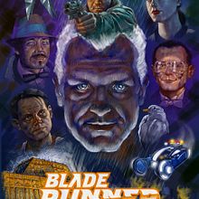 Poster BLADE RUNNER 1982_Ferkomel . Ilustrație tradițională, Design grafic, Desen & Ilustrație digitală de Fernando Komel - 01.31.2026