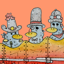 Machine Assisted Flight and now in color¡¡¡¡ - Sketch to Final. Ilustração tradicional, Design de personagens, e Direção de arte projeto de Juan Manuel Sánchez Franco - 31.01.2026