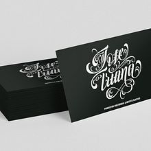 Lettering project of my name. Lettering, and Calligraph project by Jose Triana - 02.01.2026