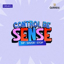 Guinness Ghana Control Be Sense Campaign. Art Direction, Branding, Identity, and Graphic Design project by Nelson Galahad Aguadze - 02.01.2026