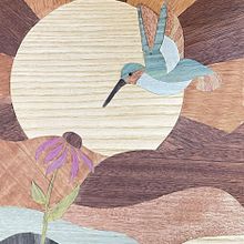 Hummingbird. Un projet de Artisanat, Menuiserie, Création d'accessoires, Design d'intérieur , et DIY de rabbitrebel - 02.02.2026