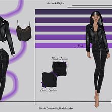 Artbook Digitale. Un progetto di Fashion design, Illustrazione digitale, Disegno digitale e Sketchbook di Nicole Zaramella - 03.02.2026