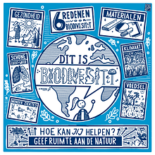 Sketchnote about Biodiversity. Een project van Communicatie, Creatieve consultanc,  Creativiteit,  Tekening,  H, lettering, Traditionele illustratie,  Belettering y Portfoliobeheer van mistyforest - 05.02.2026