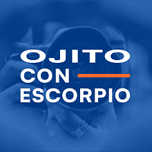 Ojito con Escorpio — Identidad Visual. Een project van Grafisch ontwerp,  Ontwerp,  Br, ing en identiteit, Communicatie, Social media, Digitaal ontwerp, T, pografie y Logo-ontwerp van Dario Frisone - 06.02.2026
