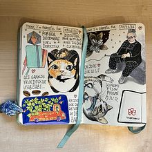Carnet de gratitude : January 2026 sketchbook Ein Projekt aus dem Bereich Traditionelle Illustration, Zeichnung, Sketchbook, Stor und telling von Stig Legrand - 06.02.2026