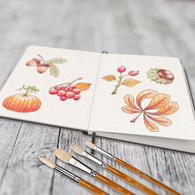 My 30-days sketching challenge. Sketching, Creativit, Drawing, Sketchbook, and Watercolor Painting project by humanetiger - 02.08.2026