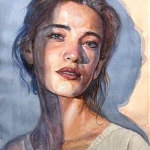 Proyecto final. Fine Arts, Portrait Drawing, Painting, and Watercolor Painting project by Quique - 02.08.2026