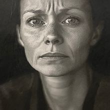 A portrait of Olga. Desenho realista, Desenho, e Desenho a lápis projeto de Francis Leavey - 08.02.2026