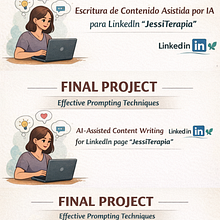 Effective AI-Assisted Content Writing for LinkedIn Page JessiTerapia.  Creación de contenido asistido por IA para la página de LinkedIn JessiTerapia.. Criação de Conteúdo com IA, ChatGPT, Comunicação, Marketing de conteúdo, Consultoria criativa, Programação de IA, LLMs e Assistentes Inteligentes, Texto e Stor, telling com IA, Workflow Automation, e Treinamento de Modelos Personalizados projeto de Jessica Rafaeli - 12.02.2026