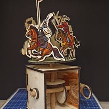 thousand horsemen. Art To, s, Character Design, Sculpture, To, Design, and Woodworking project by Hudayi YÜKSEL - 02.13.2026