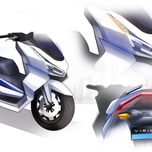 VIRION Motorcycle Concept Ein Projekt aus dem Bereich Produktdesign, Digitales Produktdesign und Industriedesign von Fatur Abdigama - 14.02.2026