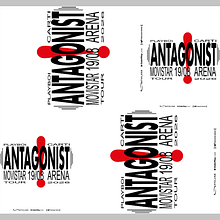 Playboi Carti Movistar Arena Argentina. Creativit, Art Direction, Design, Information Design, Graphic Design, and Communication project by Bautista Felli - 02.14.2026