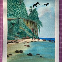 Pomorze, Pomerania in Poland west. Naturalistic Illustration, Painting, Sketching, Watercolor Painting, and Fine Arts project by Maryam Alauddin - 02.15.2026