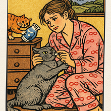 Tarô Millenial . % Erika tarafından hazırlanan Yapa, Zeka, Konsept Sanatı, Yaratıcılık, Dijital İllüstras, on, Grafik Tasarım, AI İçerik Oluşturma, Yapa, Zeka Tasarımı, Dijital Bo, Ve ama projesi - 02.17.2026