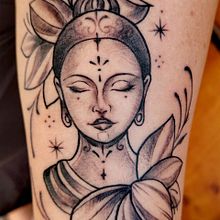 Budas Grey. Tattoo Design project by Gustavo Araya - 02.17.2026