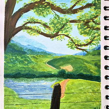 Painting of a calm interior with gouache. Gouache Painting, Painting, Fine Arts, and Naturalistic Illustration project by Beatriz - 02.18.2026