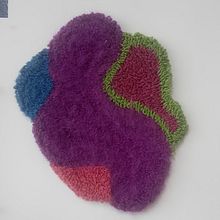 Fungus. Embroider, Punch Needle, and Textile Design project by guilhermedamasceno2805 - 02.18.2026