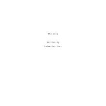 The Duel (One minute play). Narrative, Script, and Writing project by Xaime Martínez Menéndez - 02.18.2026