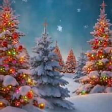 Chritms tree. AI Content Creation, AI Design, Design, and AI Animation project by Hussain Sadiq - 02.19.2026