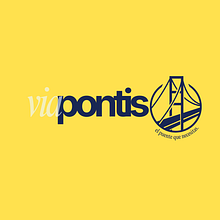 Via Pontis. Br, ing, Identit, Graphic Design, Social Media Design, and Web Design project by karolinacepedalagos - 02.21.2026
