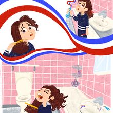 Children´s book: I can do this on my own!. Un projet de Illustration traditionnelle, Conception éditoriale, Storyboard, Gestion de portefeuille, Illustration jeunesse, Narration, Gestion et productivité , et Album illustré de Jessica Kiesewetter - 21.02.2026