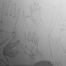 Parts del cos humà - DIB. ART.. Un proyecto de Ilustración tradicional, Dibujo a lápiz y Dibujo de Laia Cuesta Z. - 22.02.2026