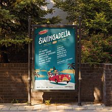 Swingadelia II Ein Projekt aus dem Bereich Digitale Illustration und Grafikdesign von Artídoto Estudio - 23.02.2026